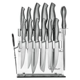 13-piece Stainless Steel Hollow Handle Kitchen Knife Set