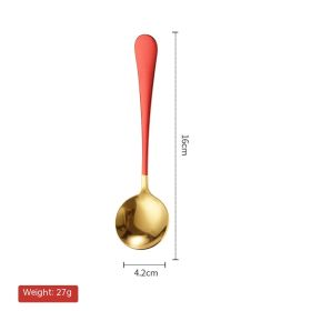 Spoon Creative Cute Thickening Stainless Steel Household