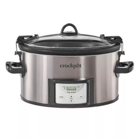 7qt Cook & Carry Programmable Easy-Clean Slow Cooker
